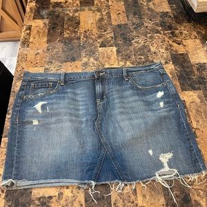 Old Navy jeans skirt, size 18